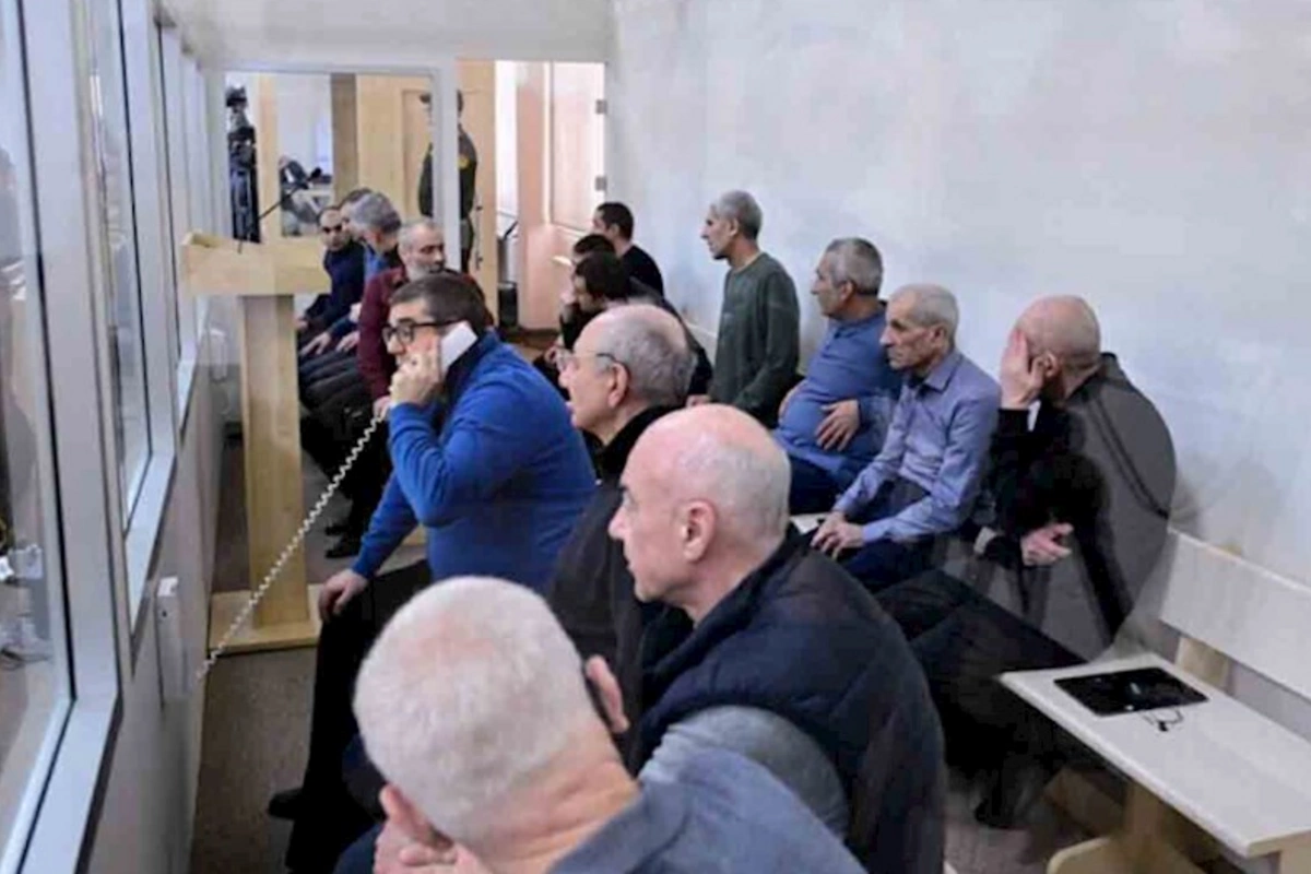 Bakıda ermənilərin məhkəməsi keçirilir