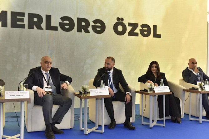 Yelo Bank II Beynəlxalq Aqrar İnnovasiyalar Forumuna qatıldı — FOTOLAR Yelo Bank II Beynəlxalq Aqrar İnnovasiyalar Forumuna qatıldı — FOTOLAR