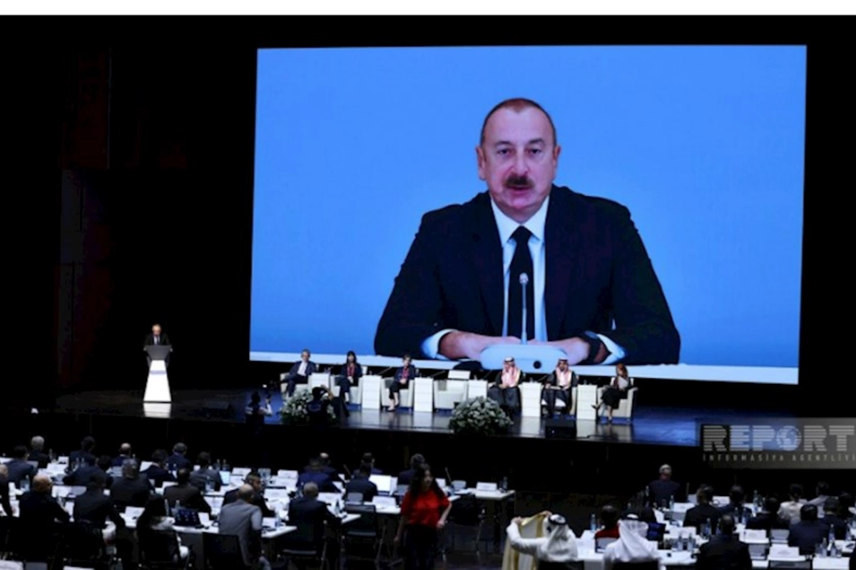 Prezident İlham Əliyev GlobE Networkun altıncı plenar iclasının iştirakçılarına müraciət edib — YENİLƏNİB