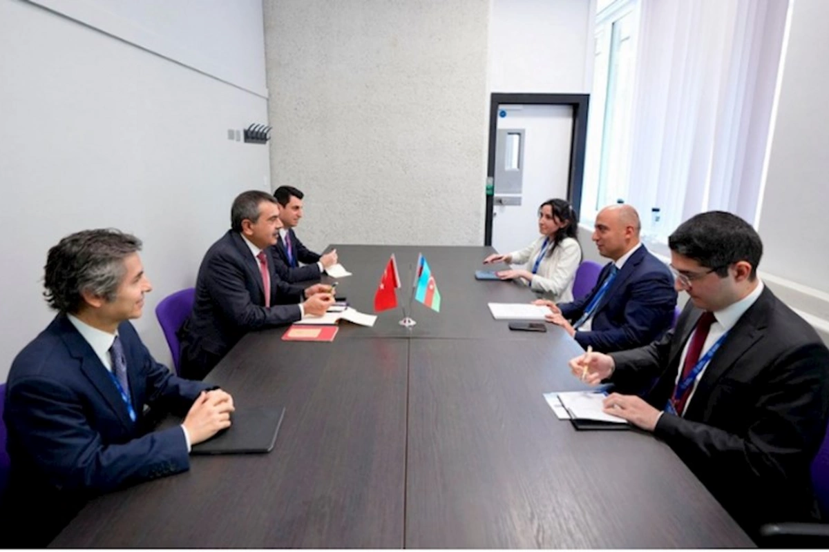 Emin Əmrullayev türkiyəli həmkarı ilə görüşüb