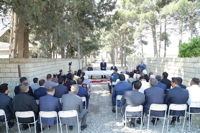 Sevindik Hətəmov Hacıqabulun Balıqçı qəsəbəsində səyyar görüş keçirdi — FOTOLAR