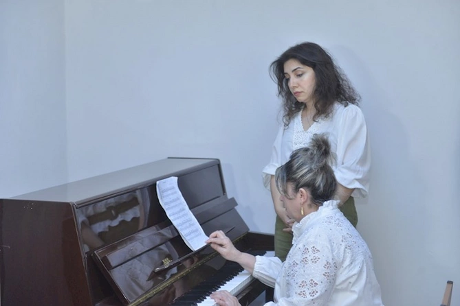 Musiqi müəllimlərinin attestasiyası ilə bağlı infotur təşkil olunub — FOTOLAR