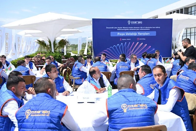 “Azərişıq” Qarabağda gənc energetiklərin “Peşə Ustalığı” yarışına start verdi — FOTOLAR “Azərişıq” Qarabağda gənc energetiklərin “Peşə Ustalığı” yarışına start verdi — FOTOLAR