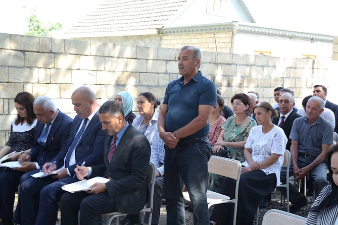 Sevindik Hətəmov Hacıqabulun Balıqçı qəsəbəsində səyyar görüş keçirdi — FOTOLAR