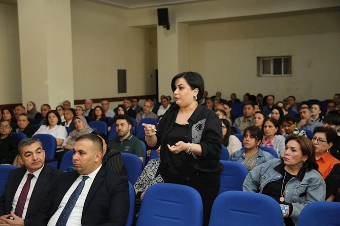 Bakı və Sumqayıtda təhsilverənlərlə maarifləndirici görüşlər keçirilir — FOTOLAR