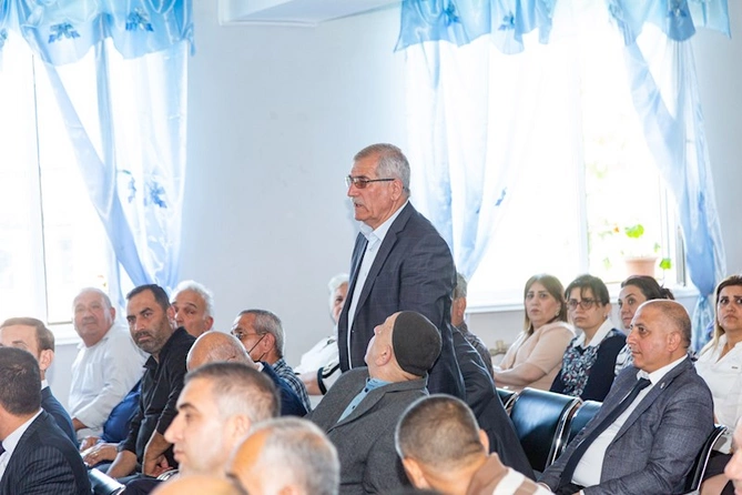 Salyan RİH başçısı görüş keçirdi — FOTOLAR Salyan RİH başçısı görüş keçirdi — FOTOLAR