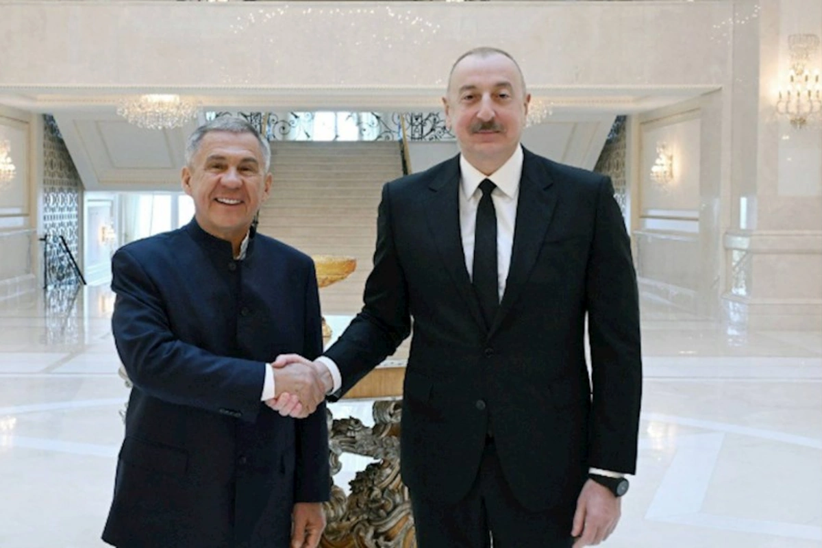 Rüstəm Minnixanovdan İlham Əliyevə MƏKTUB