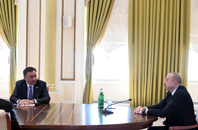 Prezident TDT DİN başçılarının ikinci görüşünün iştirakçılarını qəbul etdi — FOTOLAR