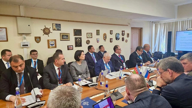 Sankt-Peterburqda Xəzər dənizinin səviyyəsi və regional ekoloji əməkdaşlıq müzakirə olunub — FOTO