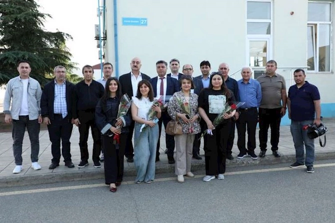“Azəriqaz” Gəncə Cihazqayırma Zavodu ilə memorandum imzaladı — FOTOLAR “Azəriqaz” Gəncə Cihazqayırma Zavodu ilə memorandum imzaladı — FOTOLAR