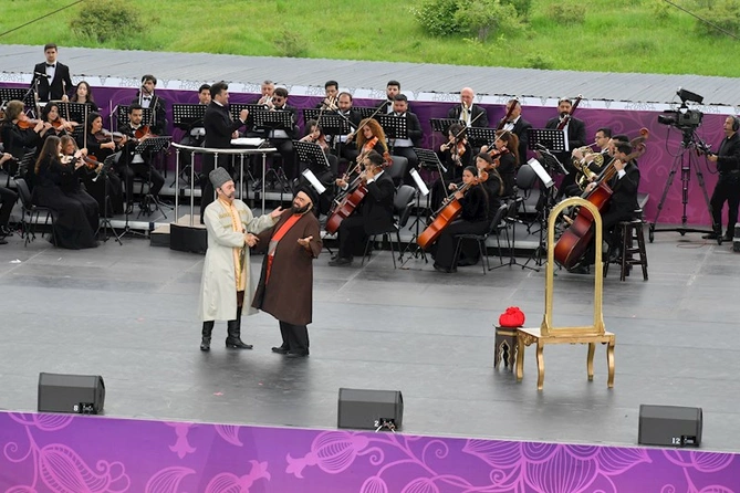 Şuşada “Xarıbülbül” musiqi festivalının açılışı oldu — FOTOLAR