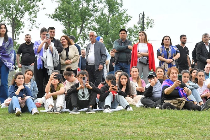 Şuşada “Xarıbülbül” musiqi festivalının açılışı oldu — FOTOLAR