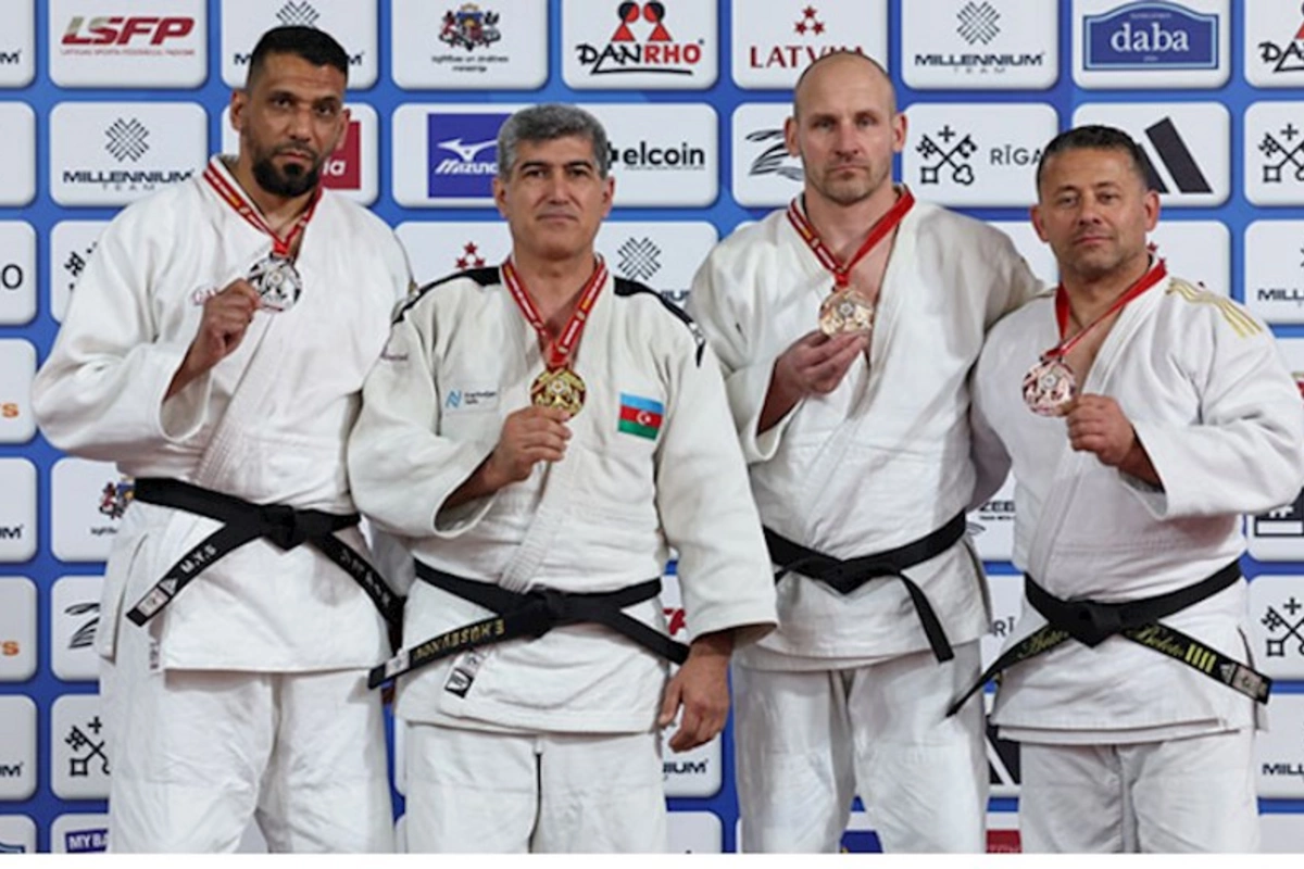 Azərbaycanın daha 3 veteran cüdoçusu Avropa çempionu oldu