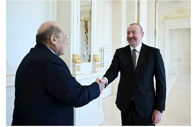İlham Əliyev Misir Senatının sədrini qəbul edib — FOTOLAR (YENİLƏNİB) İlham Əliyev Misir Senatının sədrini qəbul edib — FOTOLAR (YENİLƏNİB)