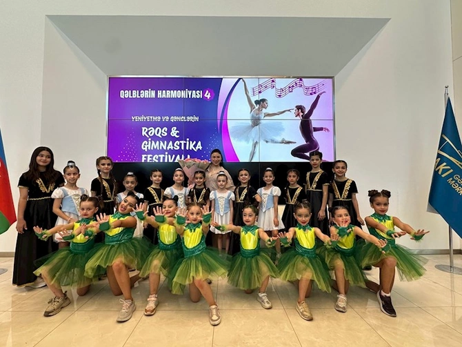 Anaida Rostovskayanın imzası ilə “Prosport”un gimnastları səhnəyə həyat verdi — FOTOLAR