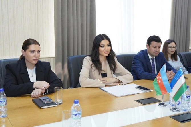 Azərbaycan nümayəndə heyəti Özbəkistan İnformasiya və Kütləvi Kommunikasiya Agentliyində görüş keçirdi — FOTOLAR Azərbaycan nümayəndə heyəti Özbəkistan İnformasiya və Kütləvi Kommunikasiya Agentliyində görüş keçirdi — FOTOLAR
