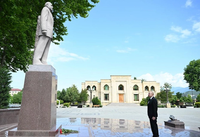 İlham Əliyev İsmayıllıya səfər edib — FOTO İlham Əliyev İsmayıllıya səfər edib — FOTO