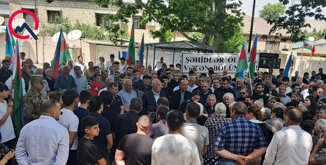 İtkin şəhidimiz dəfn olundu — FOTOLAR