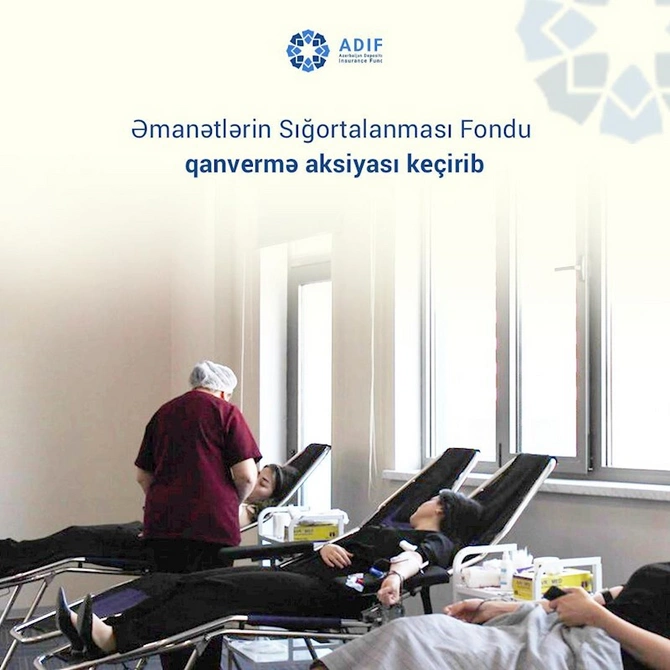 Əmanətlərin Sığortalanması Fondu qanvermə aksiyası keçirib — FOTOLAR