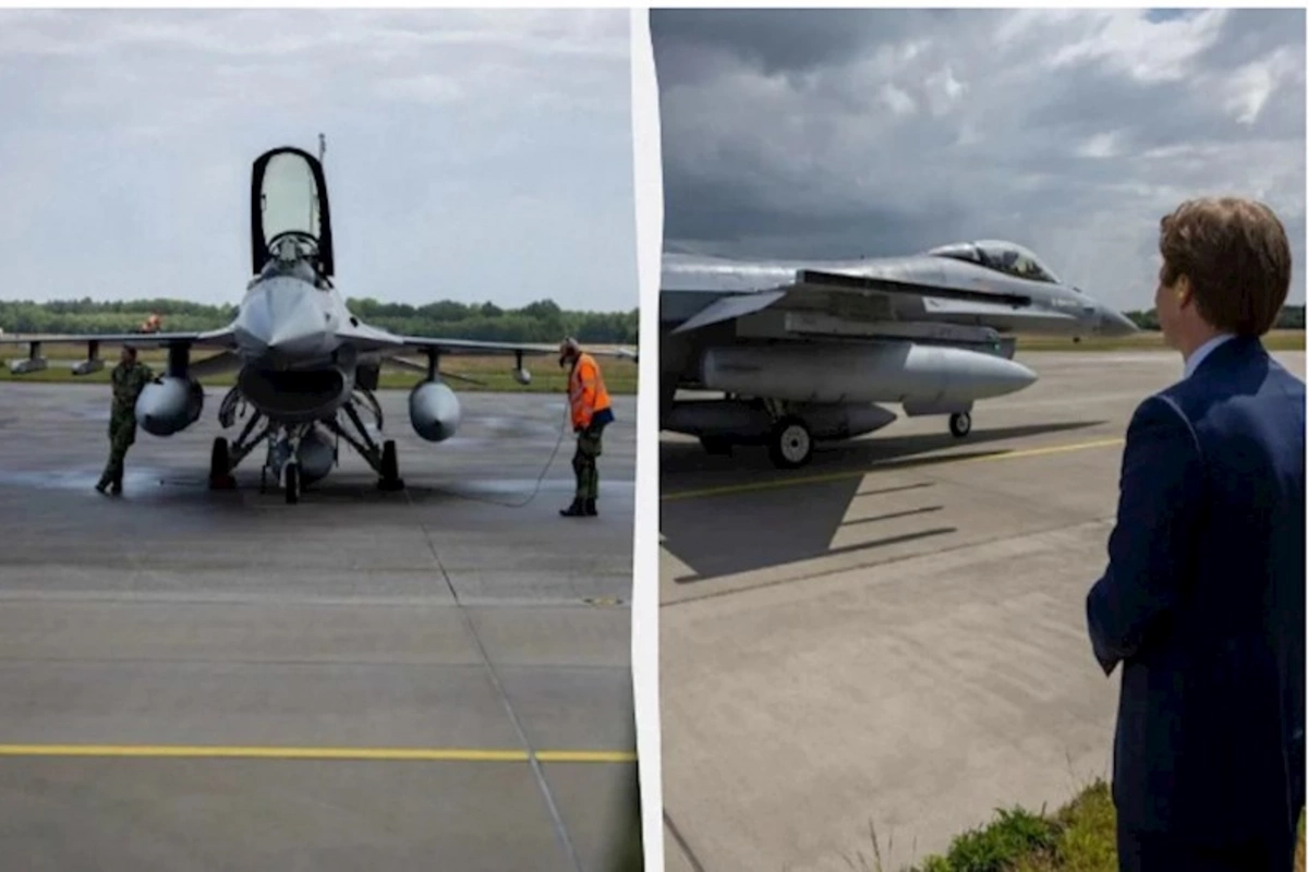 Ukraynaya veriləcək son F-16-lar Hollandiyadan havaya qalxıb