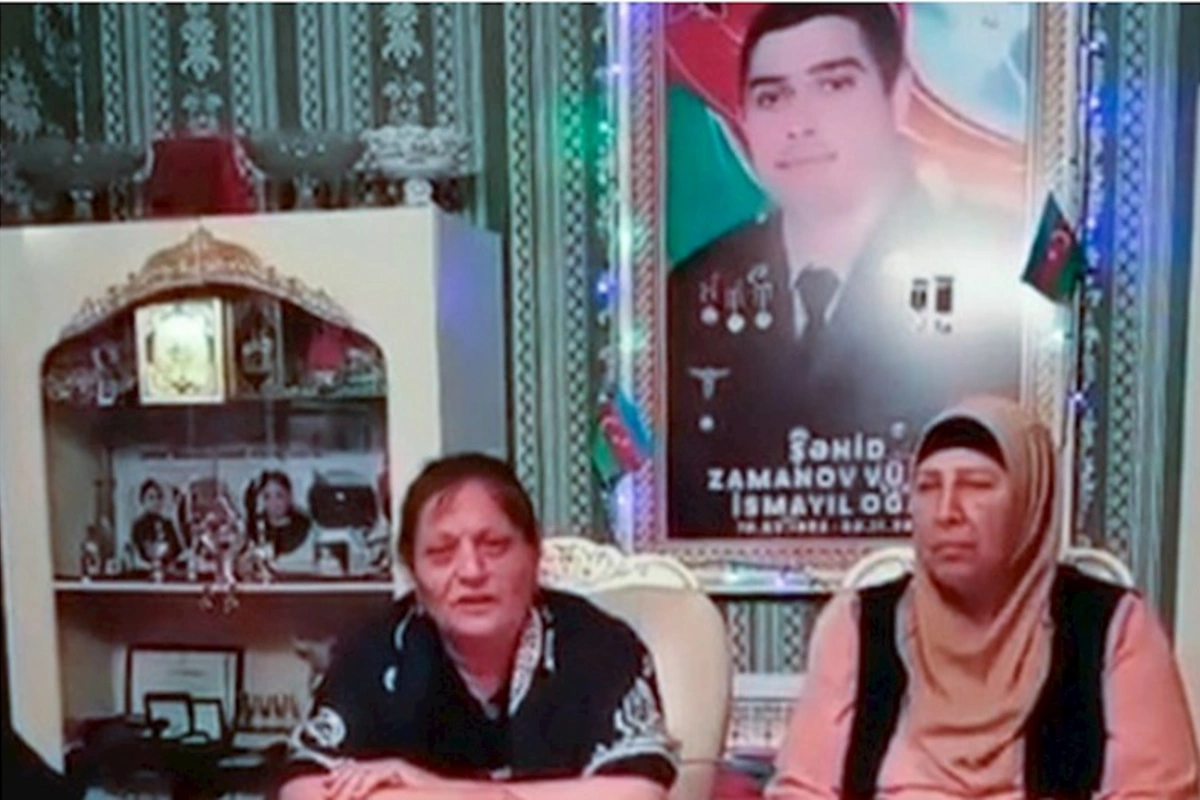 Şəhid anası yeni video yaydı