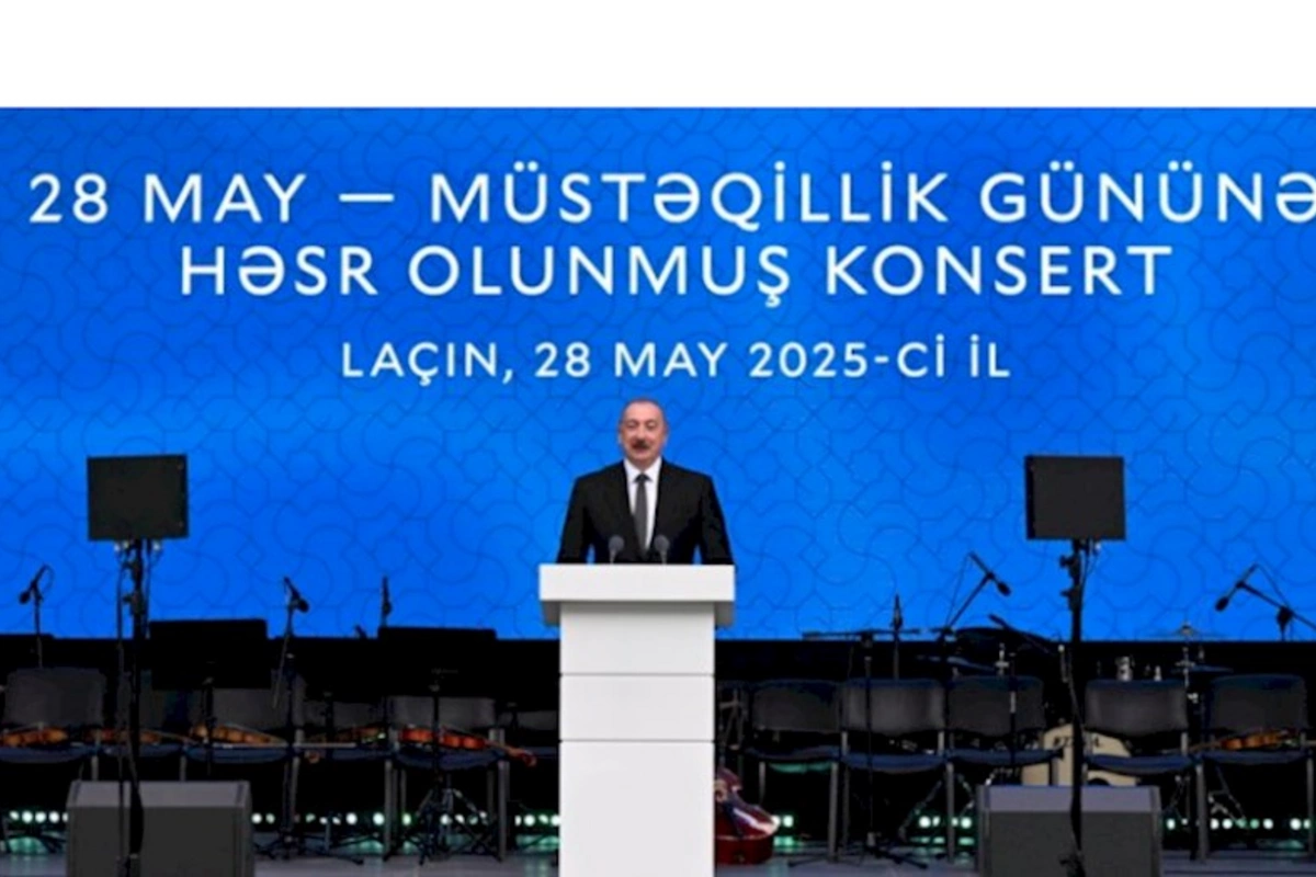Laçında 28 May - Müstəqillik Gününə həsr olunmuş konsert keçirildi — VİDEO