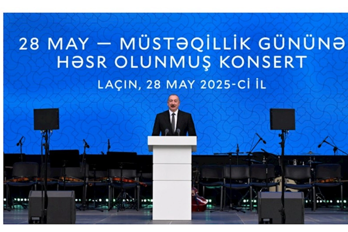 Laçında 28 May - Müstəqillik Gününə həsr olunmuş konsert keçirilib — FOTOLAR