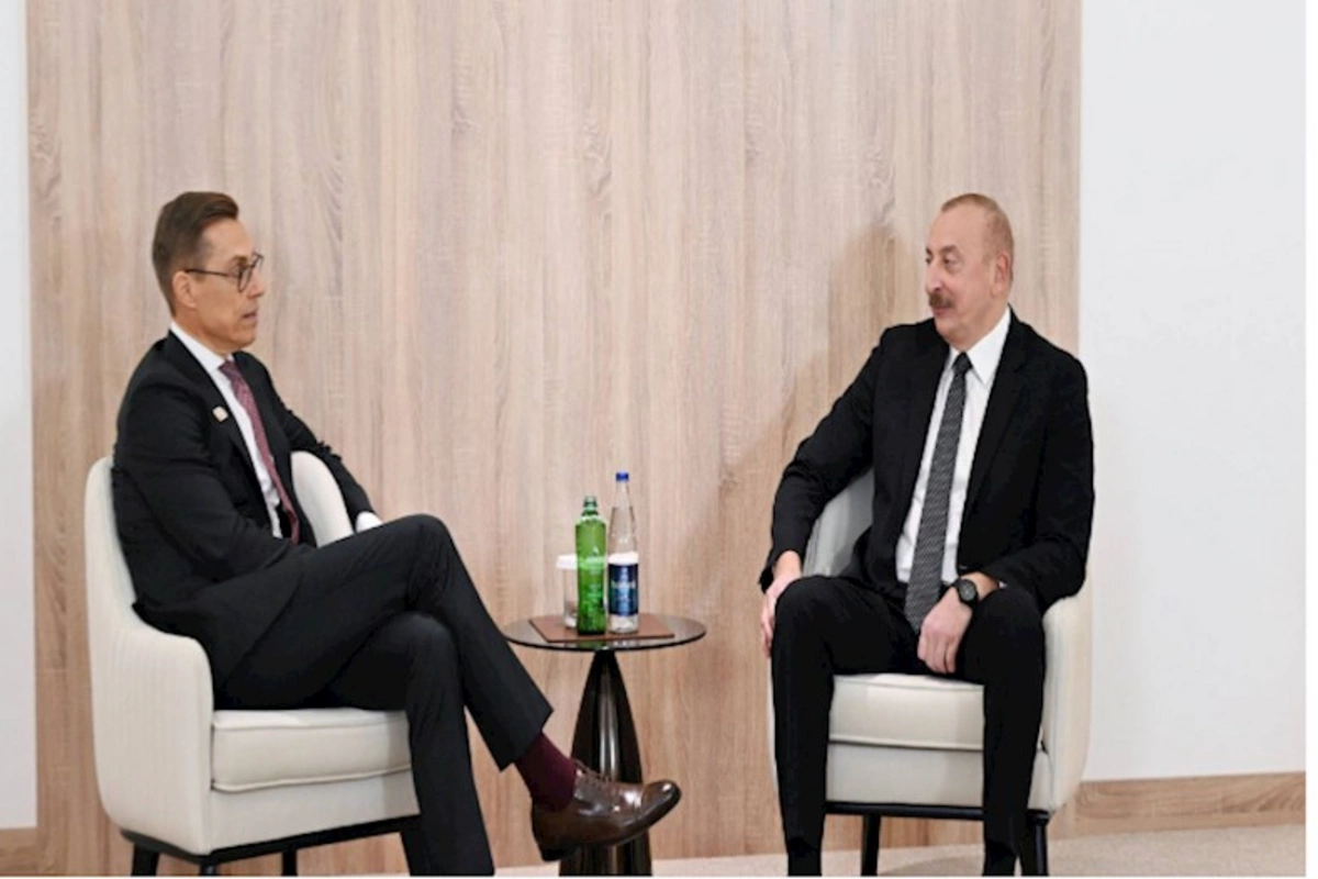 Finlandiya Prezidenti Azərbaycan liderinə təbrik ünvanlayıb