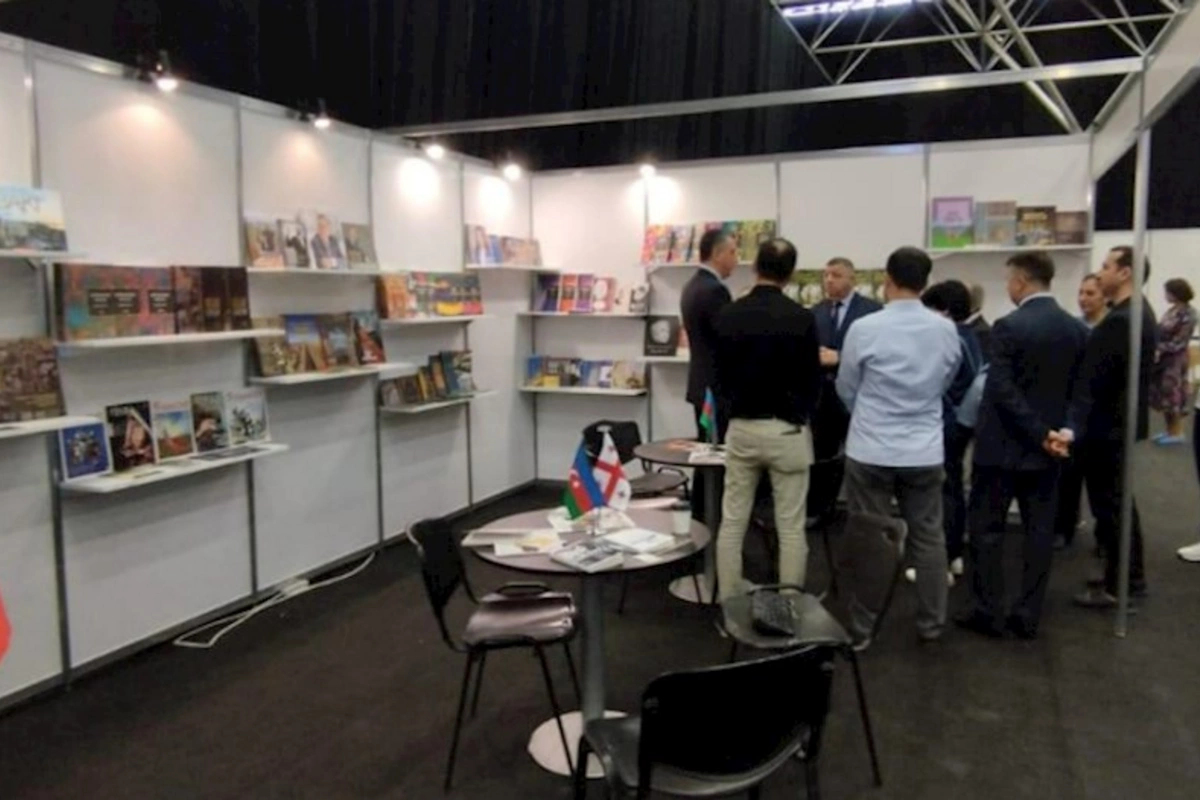 Azərbaycan Tbilisi Beynəlxalq Kitab Festivalında ilk dəfə milli stendlə təmsil olunur— FOTOLAR