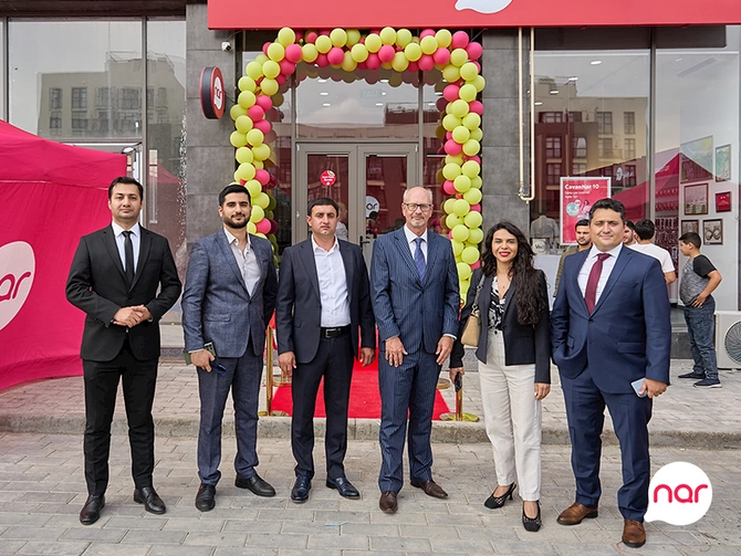 Füzulidə yeni “Nar” mağazası fəaliyyətə başladı — FOTOLAR