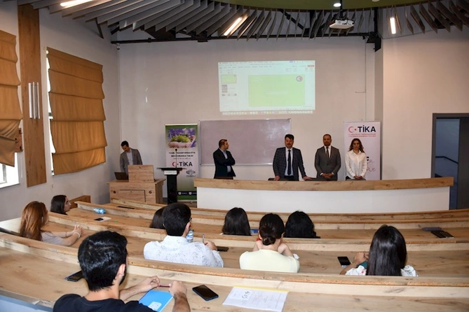 TİKA-dan azərbaycanlı universitet tələbələrinə Yaşıl Keçid təlimi keçirildi — FOTOLAR