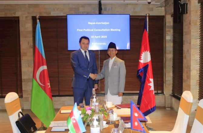 Azərbaycanın hökumət missiyası Nepalda səfərdə olub — FOTOLAR Azərbaycanın hökumət missiyası Nepalda səfərdə olub — FOTOLAR