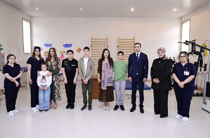 Leyla Əliyeva və Arzu Əliyeva Naxçıvanda — FOTOLAR Leyla Əliyeva və Arzu Əliyeva Naxçıvanda — FOTOLAR