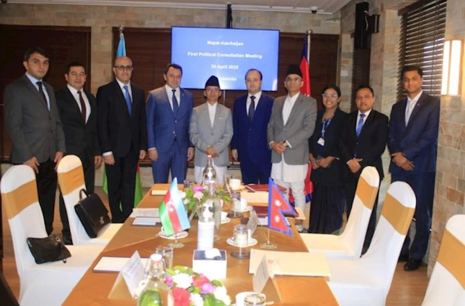 Azərbaycanın hökumət missiyası Nepalda səfərdə olub — FOTOLAR Azərbaycanın hökumət missiyası Nepalda səfərdə olub — FOTOLAR