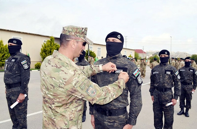 Dəniz təməl komando kursu”nun növbəti buraxılış mərasimi — VİDEO/FOTOLAR