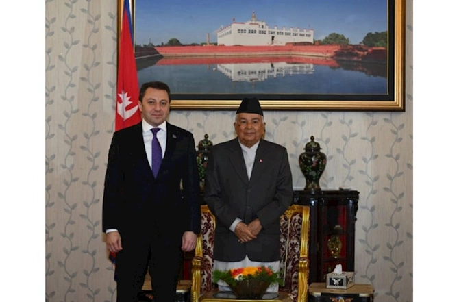 Azərbaycanın hökumət missiyası Nepalda səfərdə olub — FOTOLAR Azərbaycanın hökumət missiyası Nepalda səfərdə olub — FOTOLAR