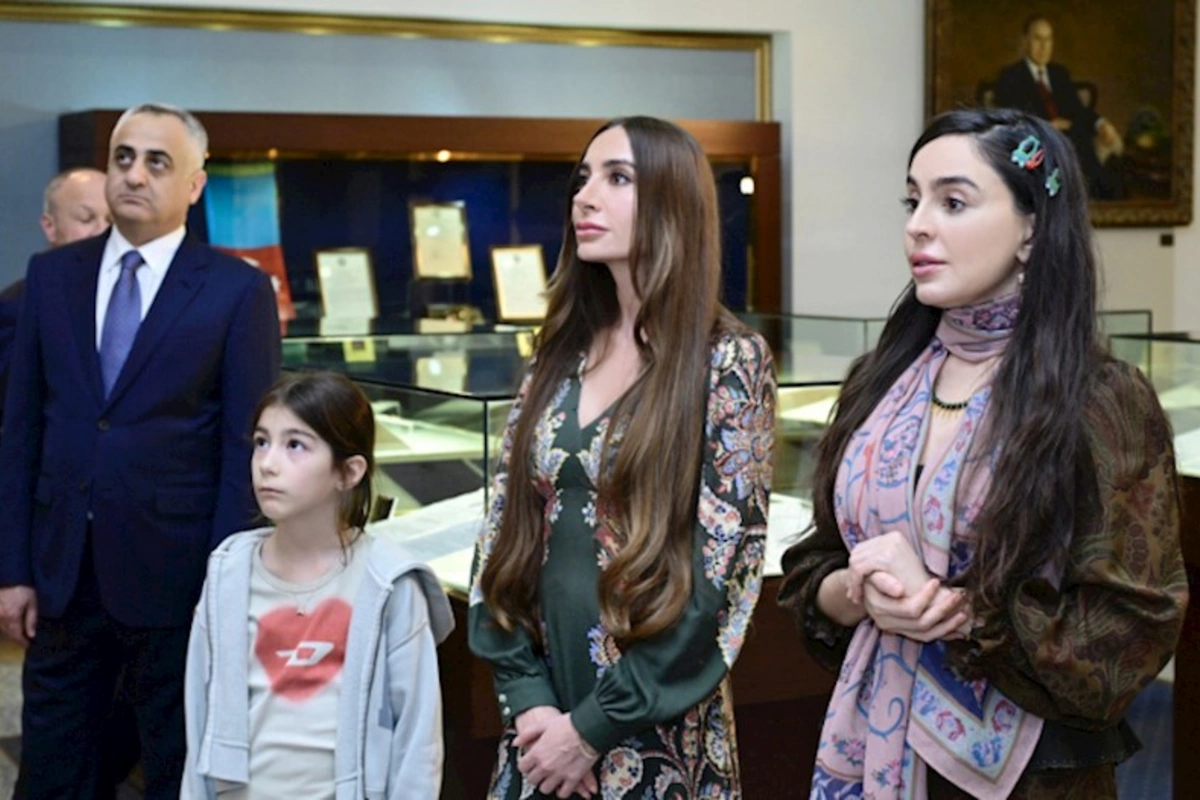 Leyla Əliyeva və Arzu Əliyeva Naxçıvanda — FOTOLAR