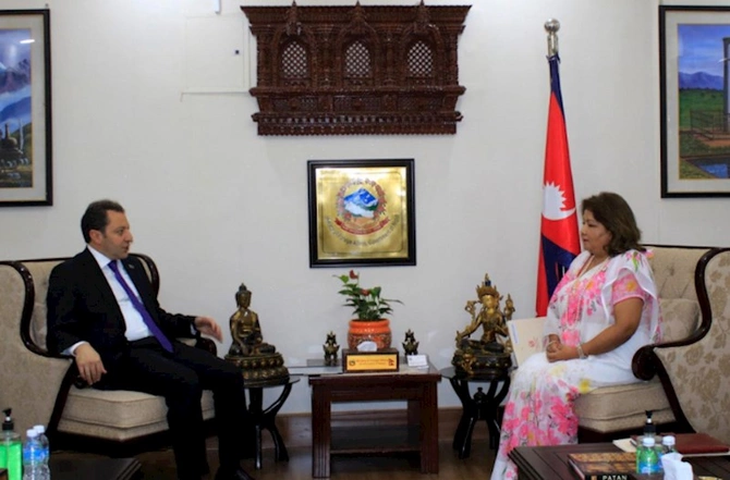 Azərbaycanın hökumət missiyası Nepalda səfərdə olub — FOTOLAR Azərbaycanın hökumət missiyası Nepalda səfərdə olub — FOTOLAR