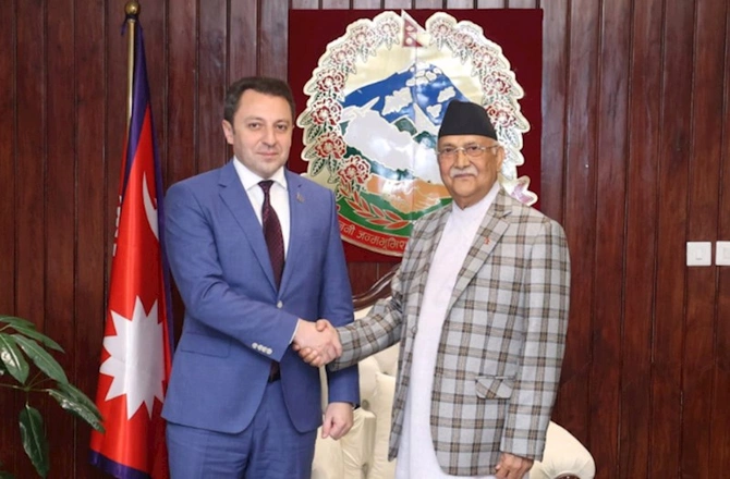 Azərbaycanın hökumət missiyası Nepalda səfərdə olub — FOTOLAR Azərbaycanın hökumət missiyası Nepalda səfərdə olub — FOTOLAR
