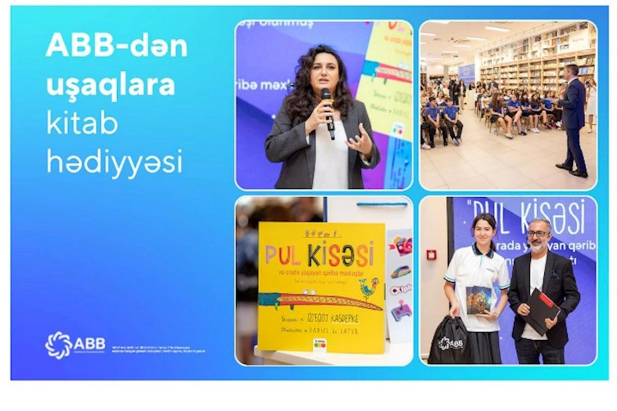 ABB-nin dəstəyi ilə uşaqlar üçün iqtisadiyyat kitabı təqdim edildi