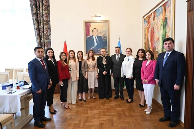Türkiyənin Qazi Universitetində “Azərbaycan dilinin tədrisi ocağı”nın açılışı olub — FOTOLAR Türkiyənin Qazi Universitetində “Azərbaycan dilinin tədrisi ocağı”nın açılışı olub — FOTOLAR