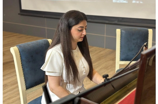 Gəncə Dövlət Filarmoniyasında Məmmədağa Umudovun müəllif gecəsi keçirilib — FOTOLAR