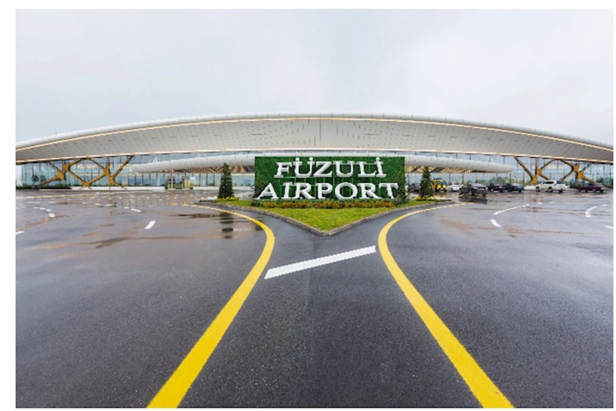 Türkiyəli nazirdən Füzuli Beynəlxalq Hava Limanı ilə bağlı PAYLAŞIM — FOTOLAR