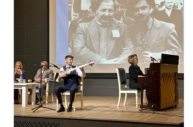 Gəncə Dövlət Filarmoniyasında Məmmədağa Umudovun müəllif gecəsi keçirilib — FOTOLAR