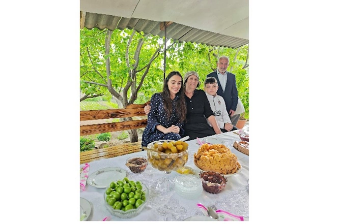 Leyla Əliyeva və Arzu Əliyevanın Naxçıvan səfəri Ordubad rayonunda davam edib — FOTOLAR