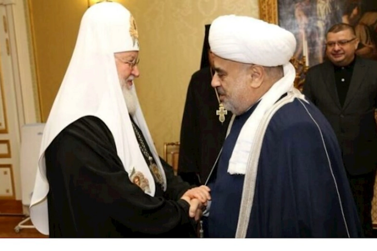 Patriarx Kirill Allahşükür Paşazadə ilə görüşdü