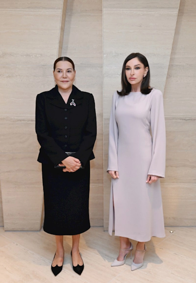 Mehriban Əliyeva Mərakeş Şahzadəsi ilə görüşdü — FOTOLAR