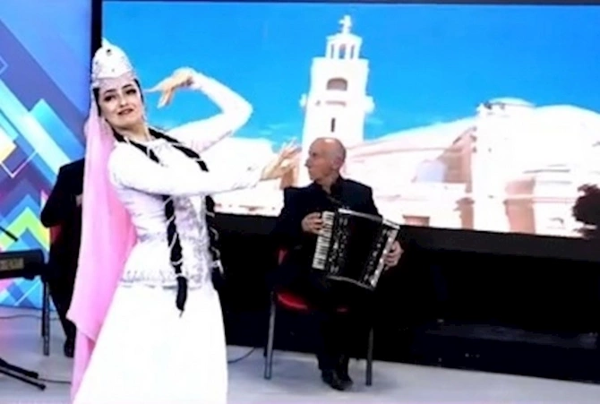 Türkiyədə Zəngəzur Azərbaycan Xalq Rəqsləri Ansamblı haqqında veriliş hazırlandı — FOTOLAR Türkiyədə Zəngəzur Azərbaycan Xalq Rəqsləri Ansamblı haqqında veriliş hazırlandı — FOTOLAR