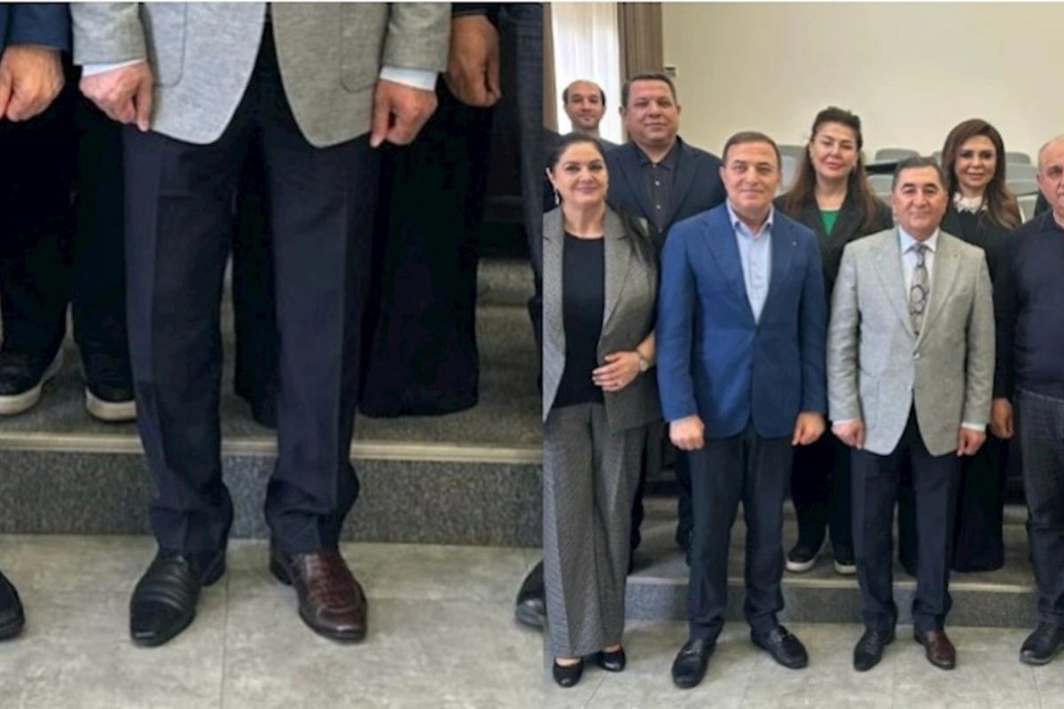 Xalq artisti ayaqqabısını taykeş geyindi — FOTOLAR