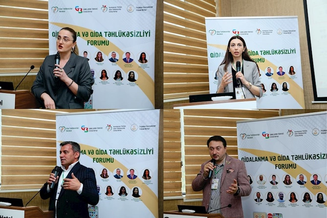 Qidalanma və Qida Təhlükəsizliyi Forumu uğurla keçirildi — FOTOLAR